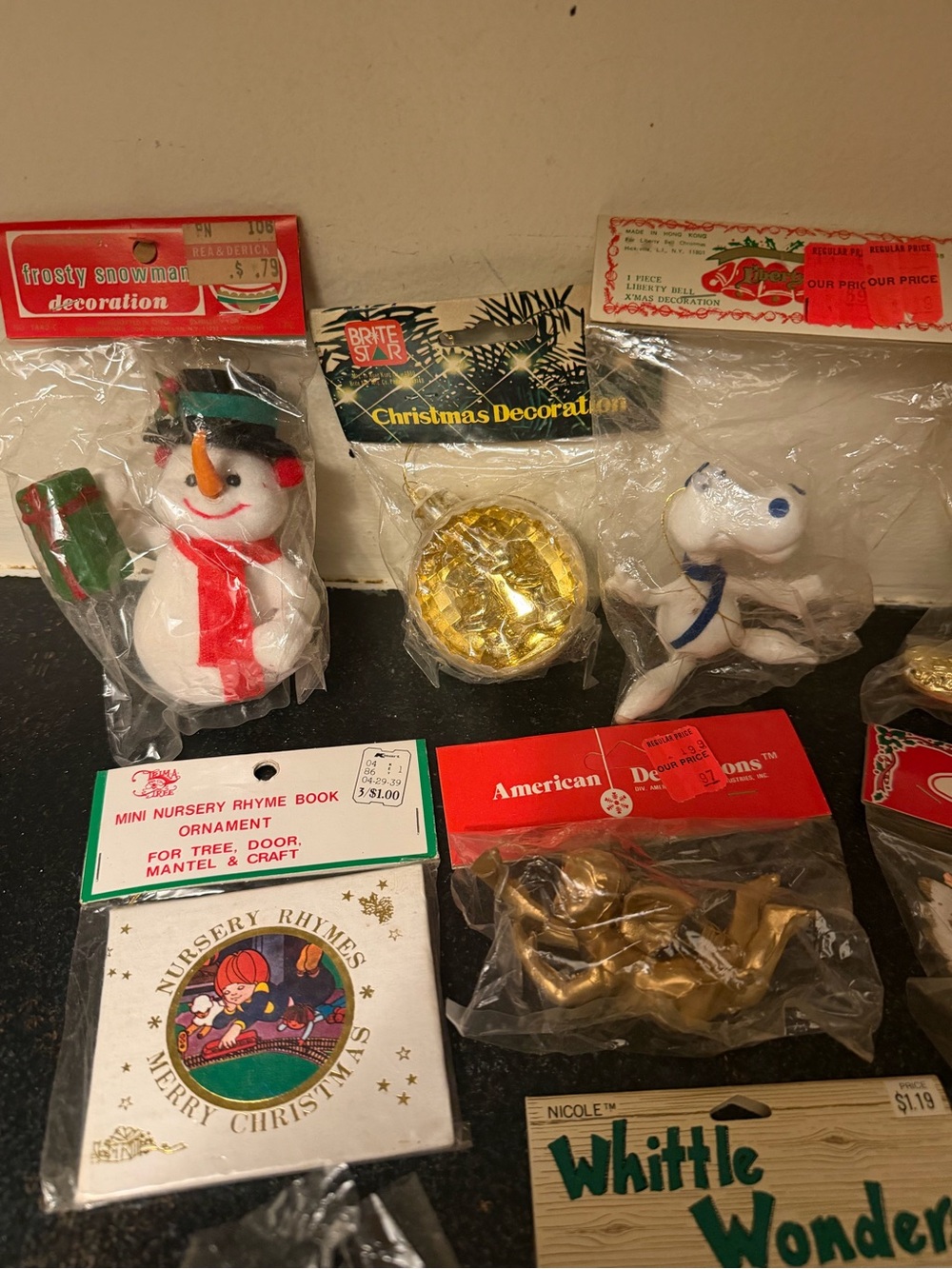 Vintage Christmas Tree Ornaments - Set of 14 - Picture 3 of 6